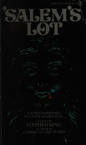 Stephen King: 'Salem’s Lot (1976, New American Library)