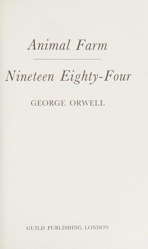 George Orwell: Animal farm (1978, Guild Publishing)