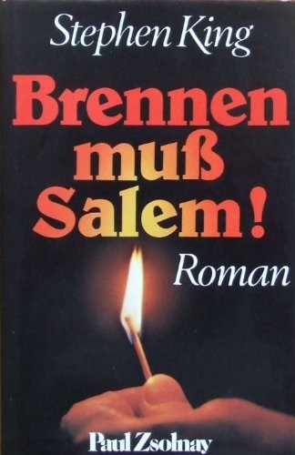 Stephen King: Brennen muss Salem! (German language, 1979)